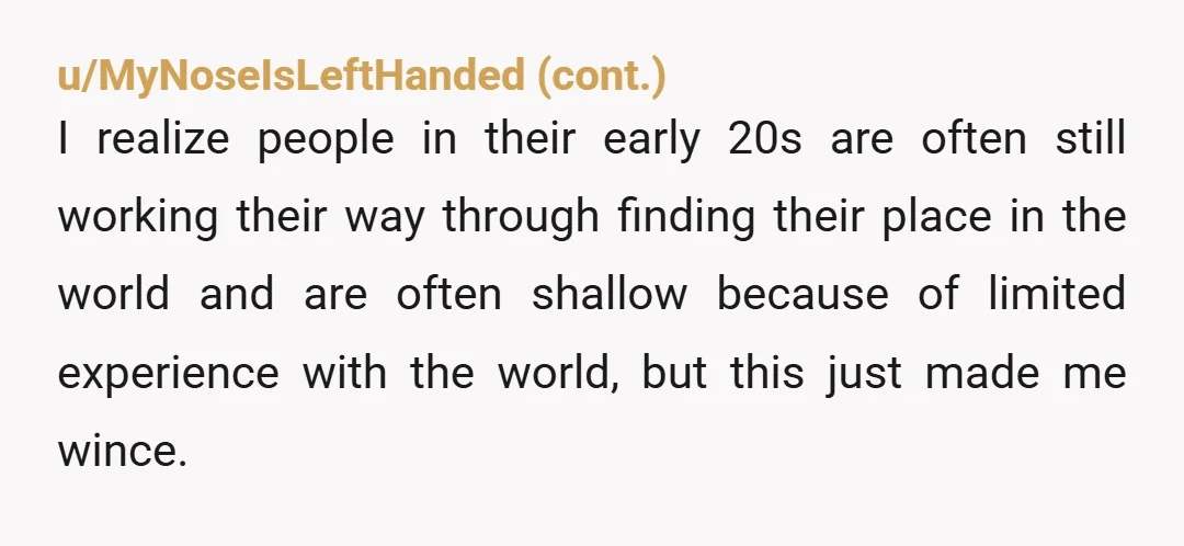 u/chonkosaurusrexx So, she doesnt think he has a personality, that he is pretty dumb, isnt even good in bed, didnt respect her at all, and she still was in love...