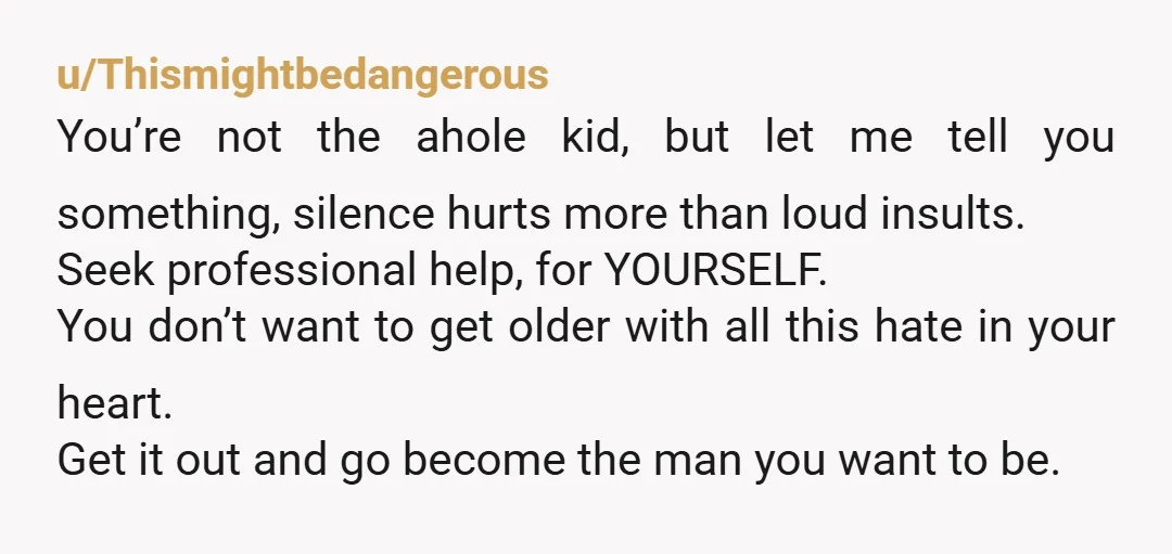 u/Sure_Assist_7437 NTA, "Hayley" and your Dad both deserve to be shamed until the end of their days. They are both disgusting repulsive people & don't deserve to be forgiven. What...