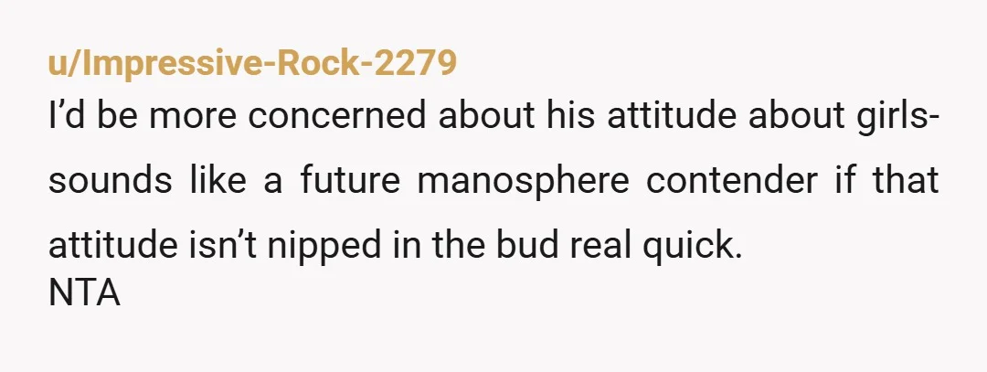 u/SienteElBern NTA for trying to protect him. But talk with him more. He should understand that his old "friends" have learnt prejudice from his parents and aren't really his friends....