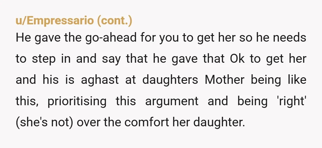 u/pawsplay36 NTA for being the woman of the moment. But try to fade into the background and let your husband handle the ex. I don't envy your position. Also, I...