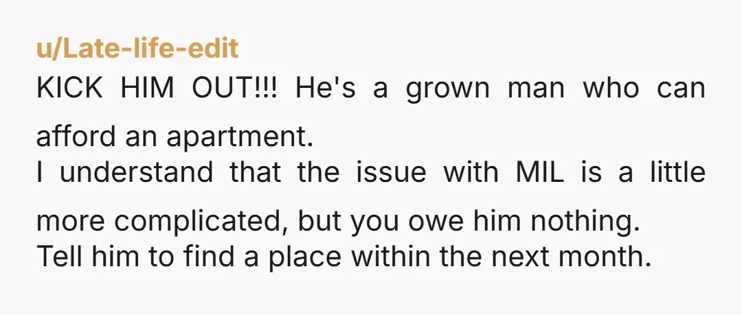 u/SpillThatTea2Me I’m afraid your BIL will need to figure it out or not. It’s time for him to spread his wings and fly.