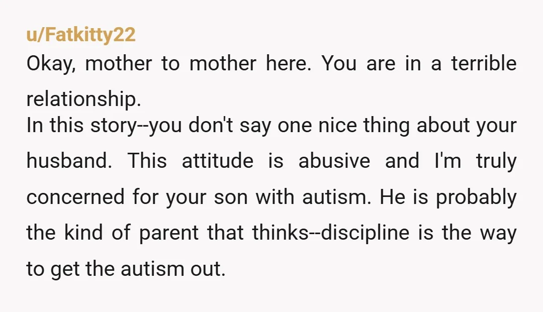 u/Worldly_Instance_730 I stopped reading after seeing that OP allowed a NEW boyfriend to abuse her child, and then had a baby with him! These people who can't live without a...
