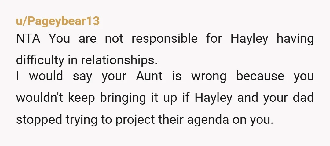 u/lsp2005 She made her bed, she needs to lay in it. NTA. But please focus on getting out of that house. 