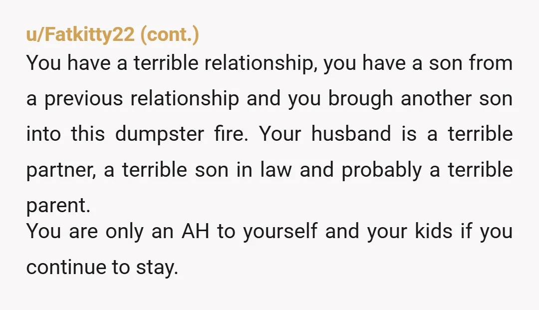 u/OrilliaBridge
I’d be in prison for murder. Why are you even staying with that infantile person?