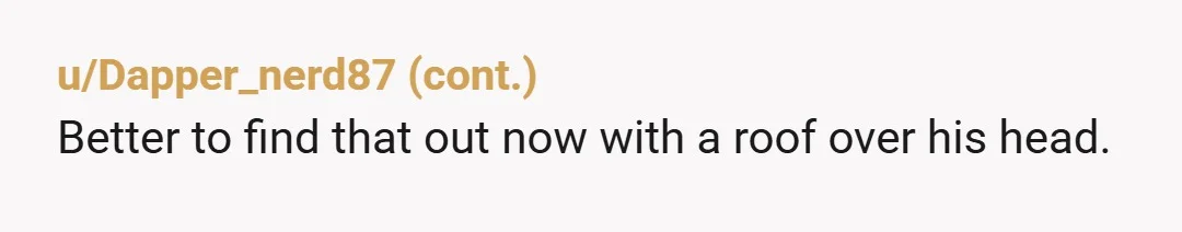 u/squirrell1974 You're 30 years old, raising a teenage boy who isn't yours. That's a huge sacrifice on your part and you're an amazing person for taking that on. From my...