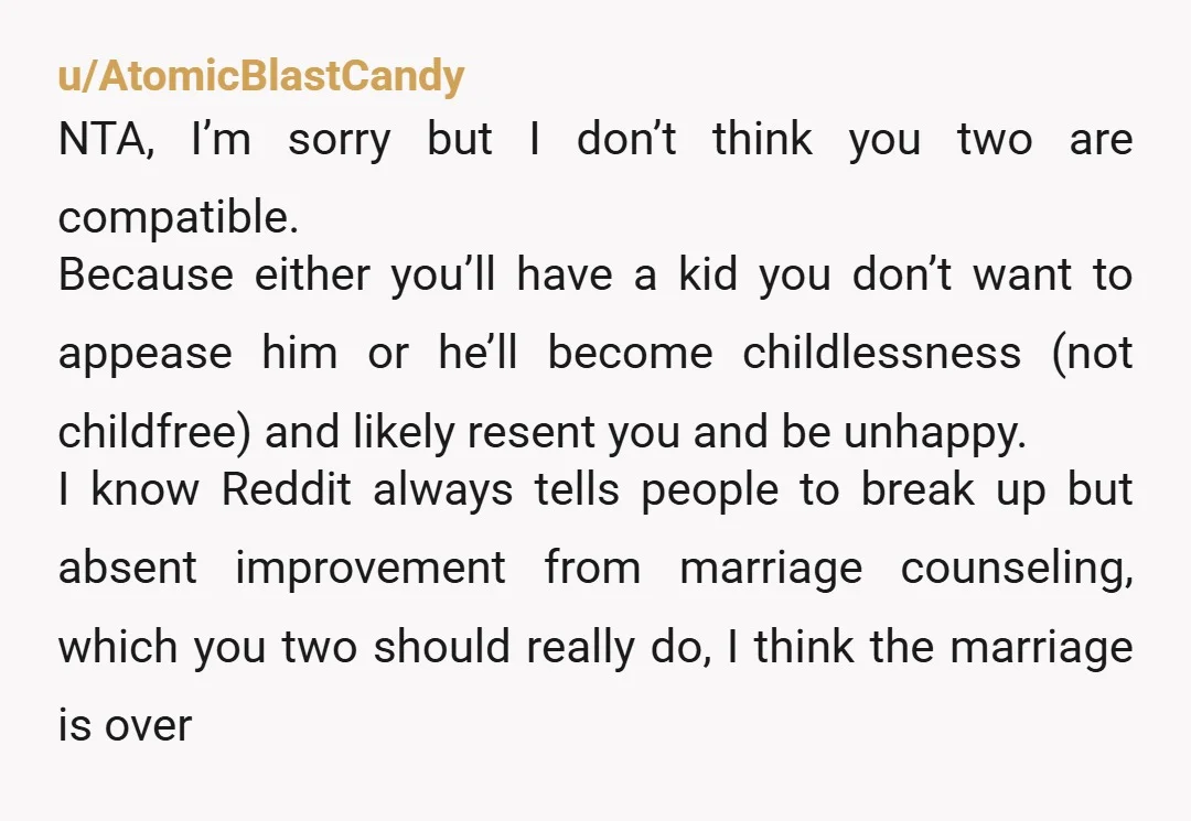 u/fucksiclepizza
NTA break up now before it becomes more of an issue.