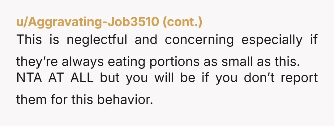 u/Biggie39 NTA… I can’t imagine eating half a pizza knowing that my hungry kids only had a slice and my wife and her sister didn’t get to eat at all....