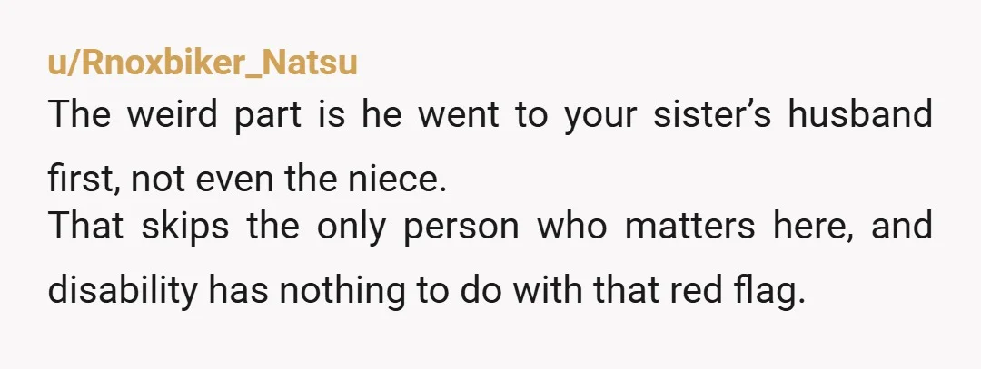 u/Mental-Pitch5995 Not the AH for pointing out the truth of this person’s character. The family drama would have been the worst thing you’d deal with had you approved.