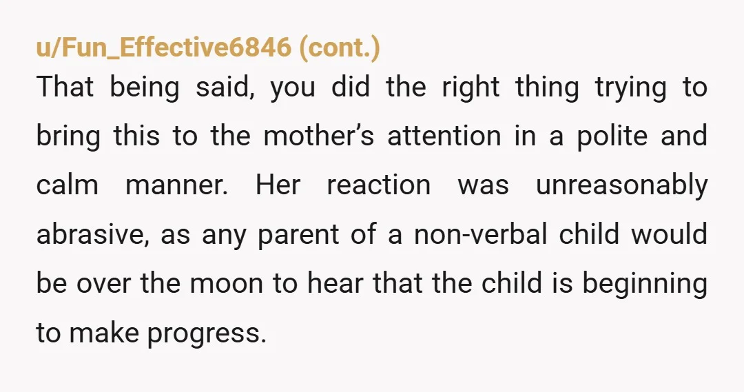 u/saucisse
This made my "call CPS" Spidey senses tingle.
What on earth is happening in that home that this child will not talk in front of her family?