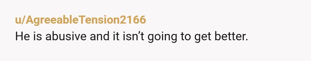 u/nomore1020 Your intuition is telling you to end it and when your brain can confirm it with logic, you have your answer. You can't take him back and this is...