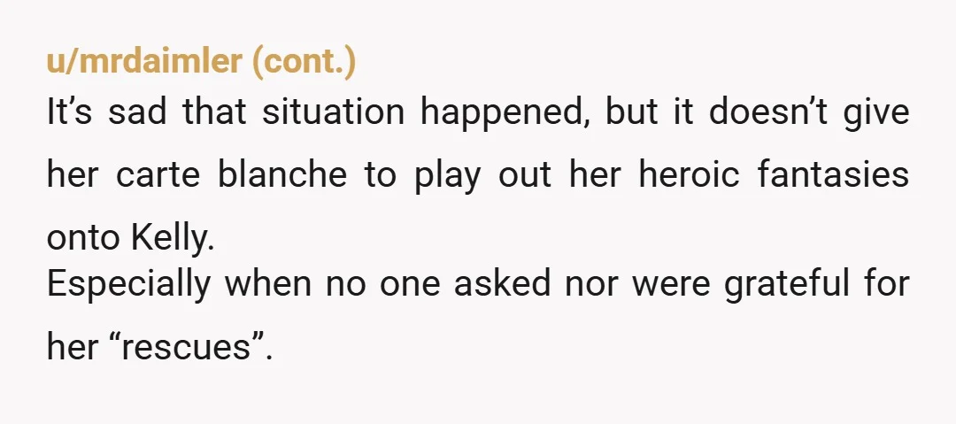 u/DougSpeagle The parents brought a person into the house that has significant childhood trauma around the condition their teenager has and told no one?? Parents of the year material Like...