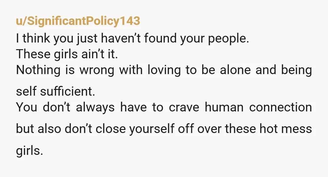 u/Lonely-Somewhere-385 Well the military does deliberately recruit people who dont really have many options, and people match to their level usually. So you are a part of that now and...
