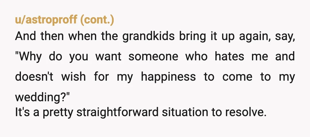 u/DizzityCollar NTA everyone is missing the point big time? I think if the roles were reversed and you were the breadwinner and moved your mom into the house for your...