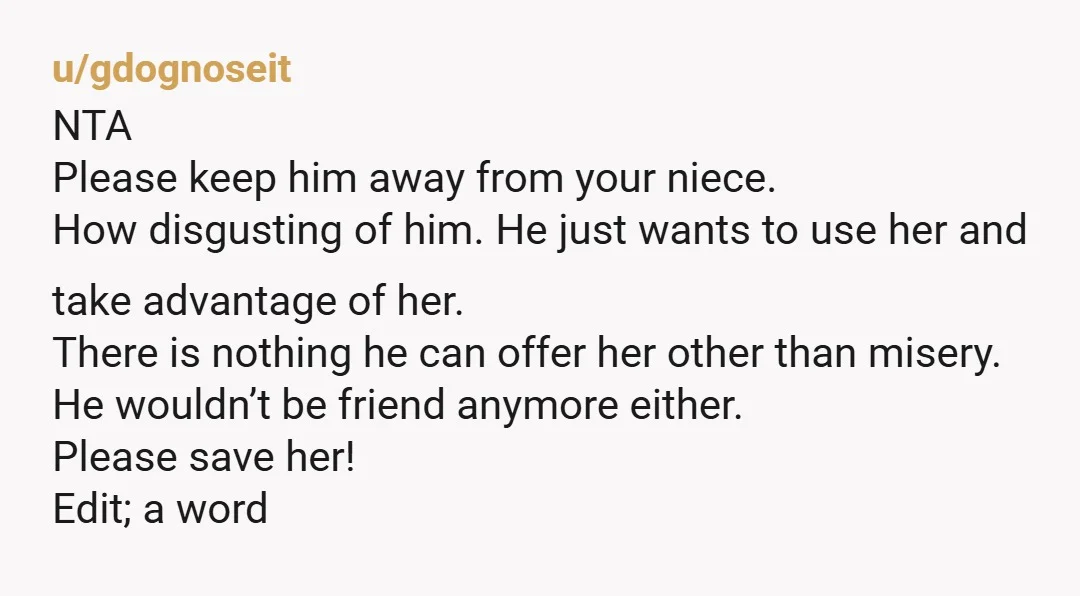 u/PM_ME_UR_REDPANDAS NTA. Your sister contacted you to ask your opinion about the guy, and you gave her the information she was looking for. Even setting aside your friend’s medical condition,...