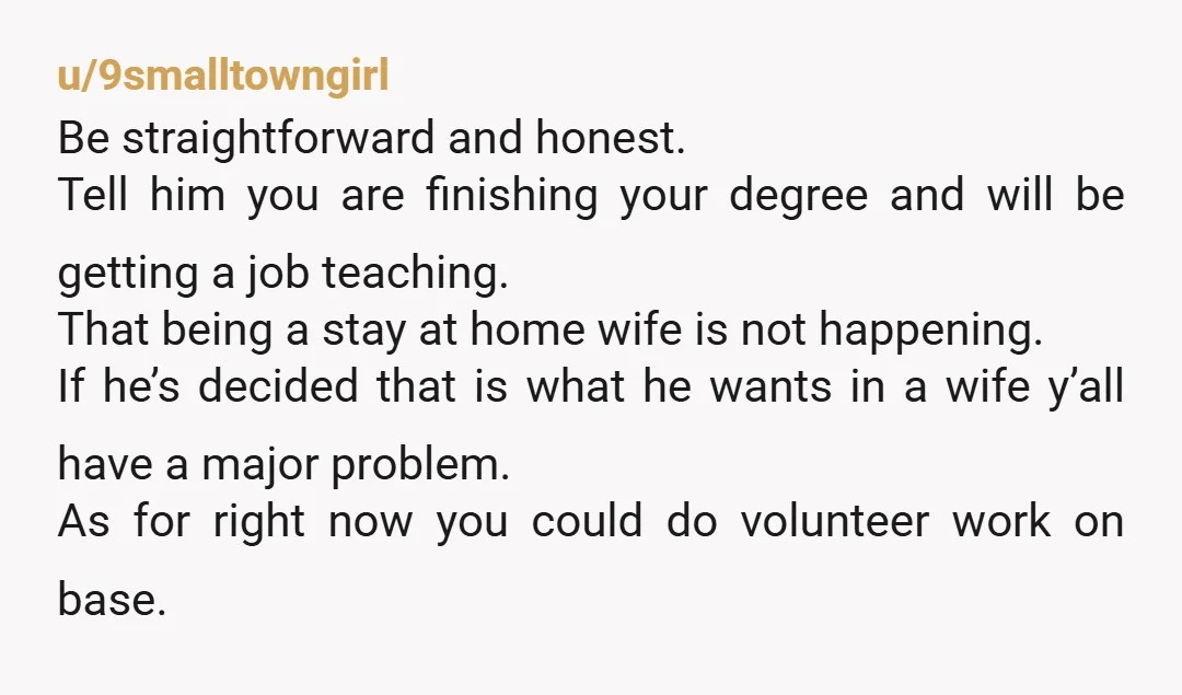 u/HummusFairy You haven’t even been together for 2 years, you’re already married, and he’s pulling the rug from out under you. You don’t know this man.