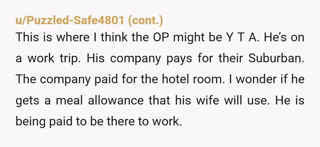 u/aeroeagleAC Why are you not having this conversation before she packs a bunch of useless stuff?