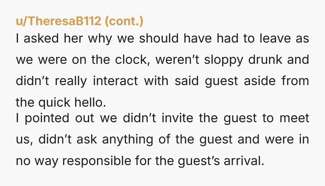 u/Desperate_Chip_343 Reminds me of the opposite situations where a customer asks if you work there while you're on the clock, doing work related stuff, and wearing a uniform
