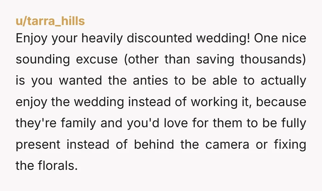 u/lewisae0
I hate this about weddings! Why does everyone need a job.
Can’t you just come and drink champagne and eat cake.
Tell me congratulations.