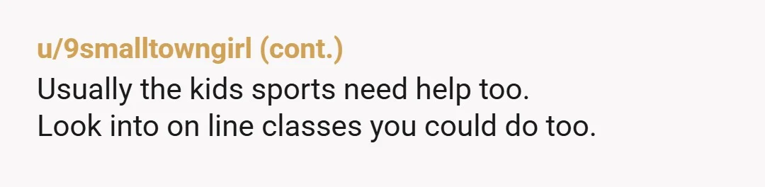 u/UnderlightIll Your husband seems to enjoy the warm and fuzzies of a tradwife and homesteading without maybe understanding what that means. If he loses his job? f. If he wants...