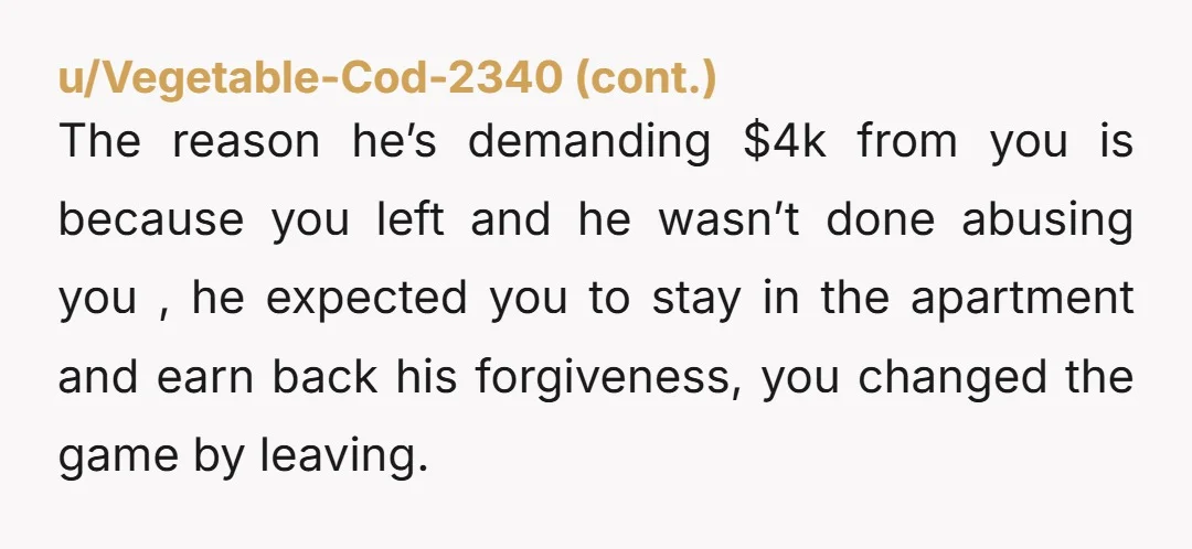 u/EvilStoner Not the ass hole if your dating and he ended it .but if your names on that lease he will have a case