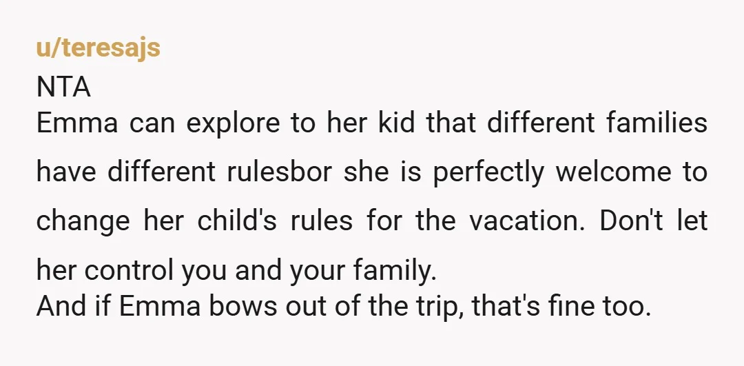 u/Sabra426 Maybe you don’t have to compromise but maybe you could help shut down your in laws when they start in on your sister in law. Just by saying that...