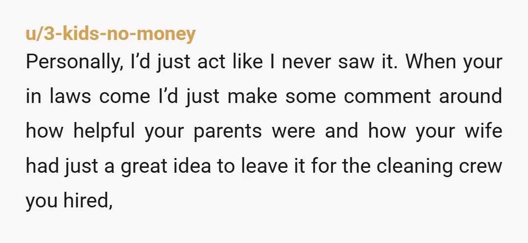 u/pl487 Just a guess, but I bet she was frustrated that she had to have her unhinged (your word) MIL as a guest and a home renovation while 37 weeks...
