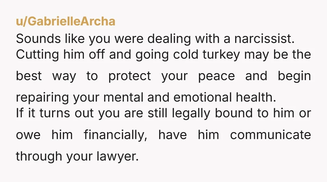 u/Psychological-Dot159 I mean, if you’re on the lease legally he may have you