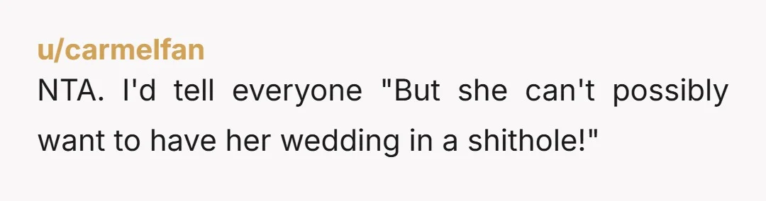 u/grumbleGal Oh yell no OP. Obviously NTA, your sister is delusional, as is your mother if she supports this behaviour. Your sister is entitled and disrespectful to you and your...