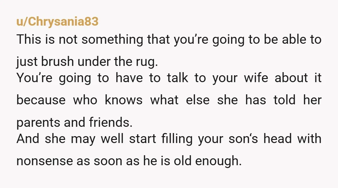 u/Ladydi-bds Another way to bypass and set the record straight is teh next in front of her parents, and the subject of the house comes up - "Honey, wasn't it...