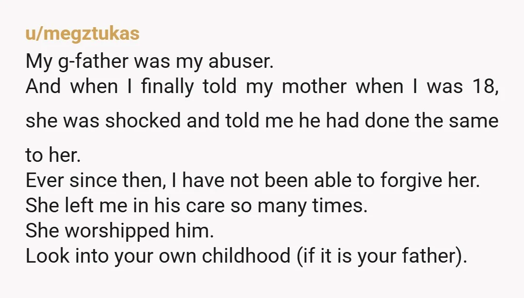u/rocketmanatee
You can stop making excuses that men are just AH, for a start.