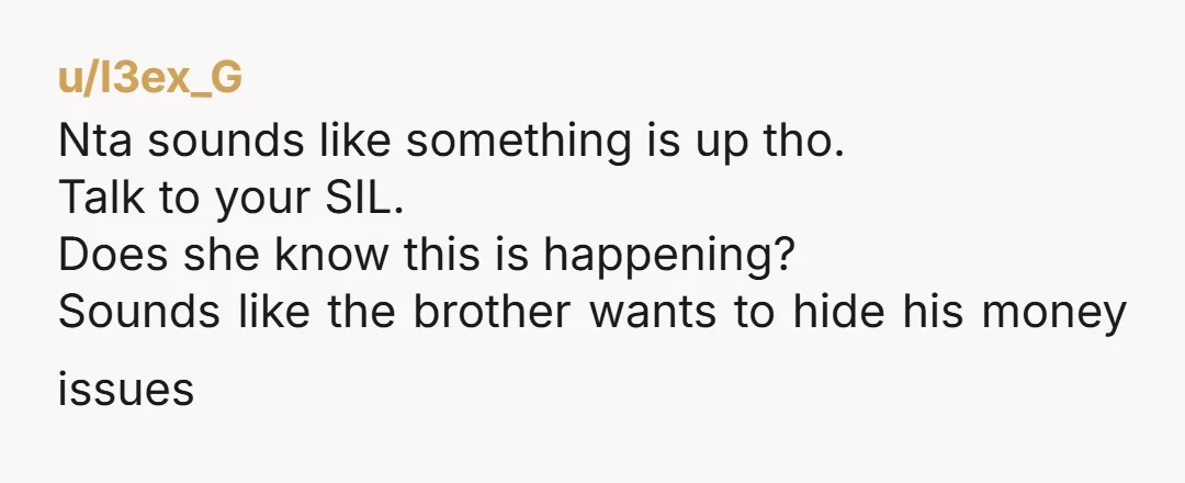 u/CuriousTsukihime NTA - sounds like your brother is being pushy because he made promises he couldn’t keep and is freaking out cause it’s down to the wire. Either way, it’s...