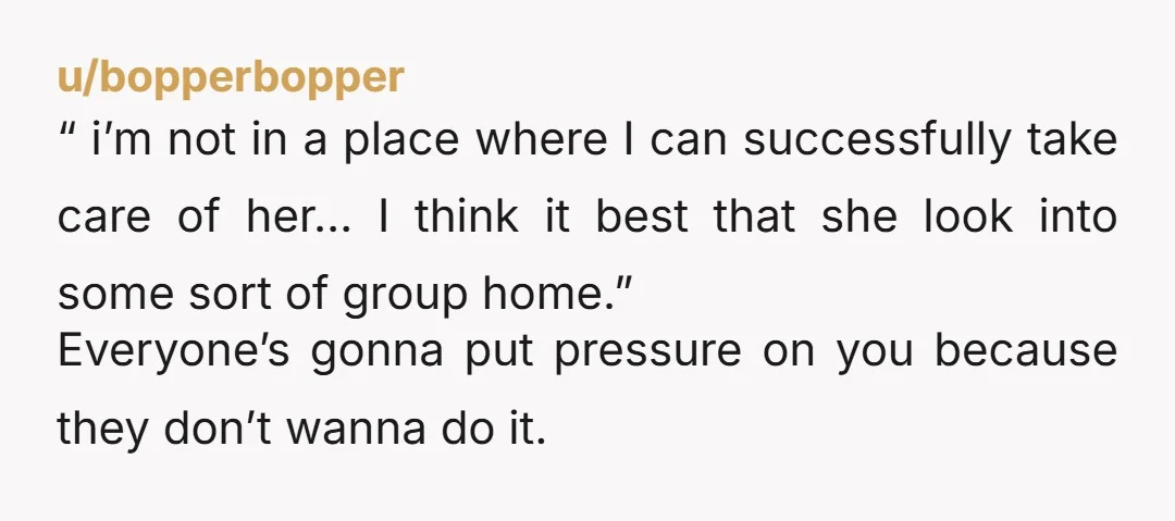 u/wise_hampster NTA. Becoming independent ( from your family) was a huge deal for you. Own it. I'm going to assume you are not a mental health professional, and as such...
