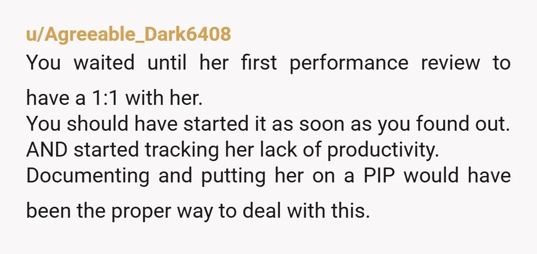 u/Feeling-Invite7953 NTA. Give some people an inch, and they will demand a mile!! Entitled people in the workplace will ruin a good thing for everyone else,99 times out of a...