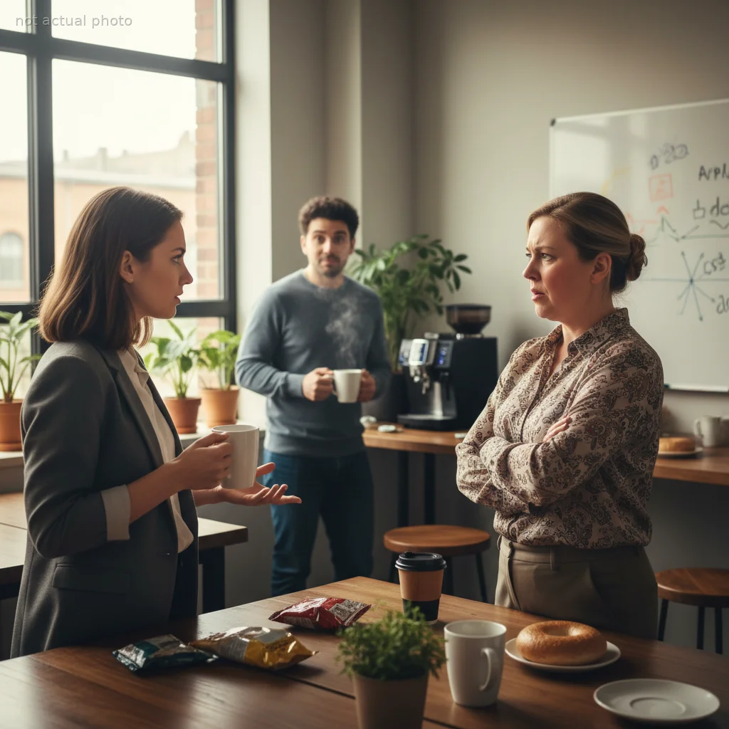 Coworker Constantly Undermines Her, So She Delivers a Perfect One-Liner in the Break Room