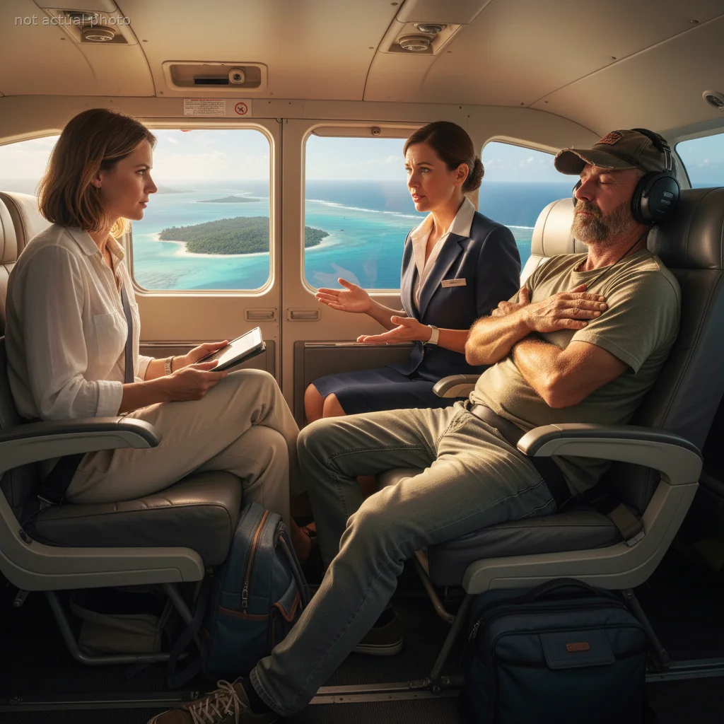 Woman Refuses to Give Up Her Premium Window Seat to an Entitled Passenger Feigning Deafness
