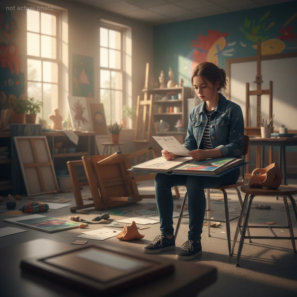 A Teen Quit Her Art Class After Being Bullied, Unknowingly Shutting Down The Entire Program