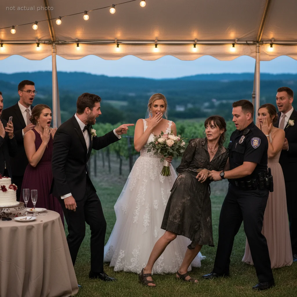 Groom Has His Stalker Ex Arrested at His Wedding, But the Bride's Reaction Leaves Guests Speechless