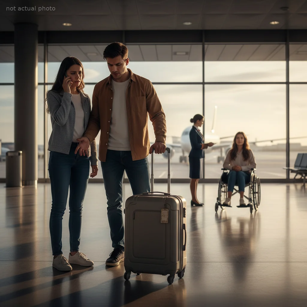 Mother-In-Law Sends Her Disabled Daughter on a Flight During a Couple's Adoption Week, Now They're Refusing the Airport Pickup