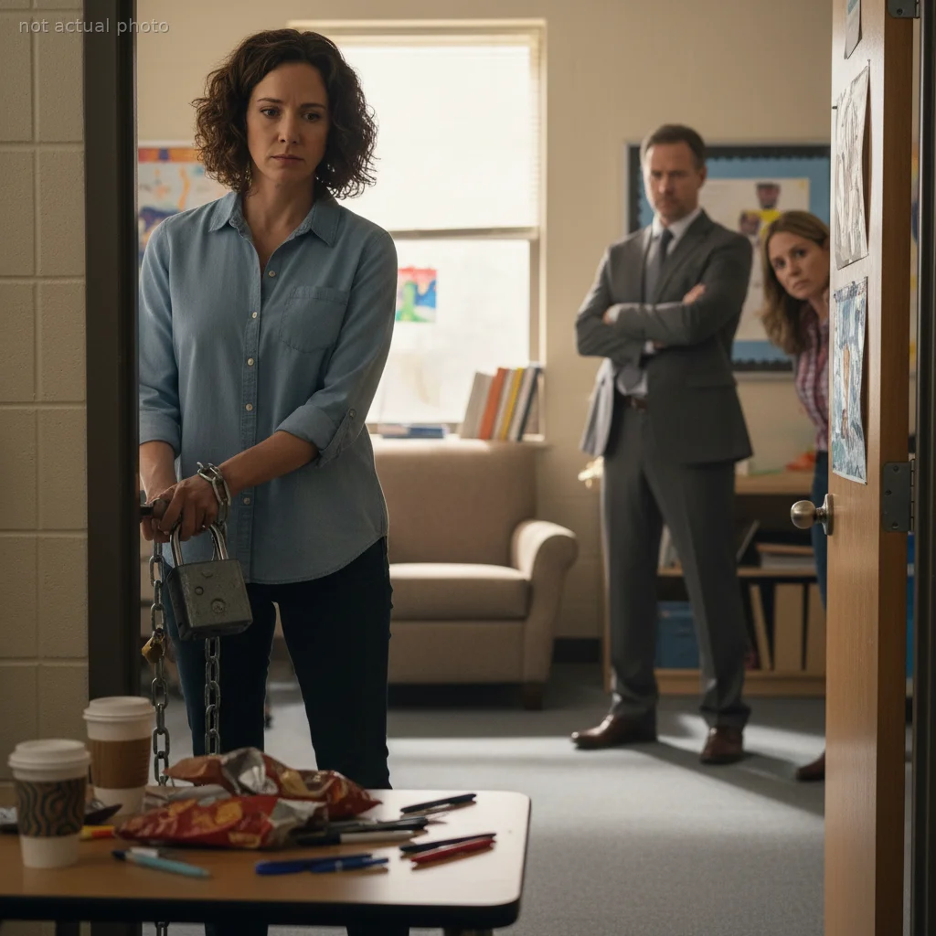 School Counselor Locks Her Office After Teachers Treat It Like a Breakroom, Now The Principal Says She's Being Dramatic