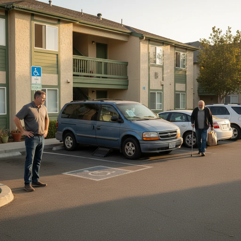 Neighbor Demands Answers After Disabled Man Starts Hoarding Two Prime Parking Spots