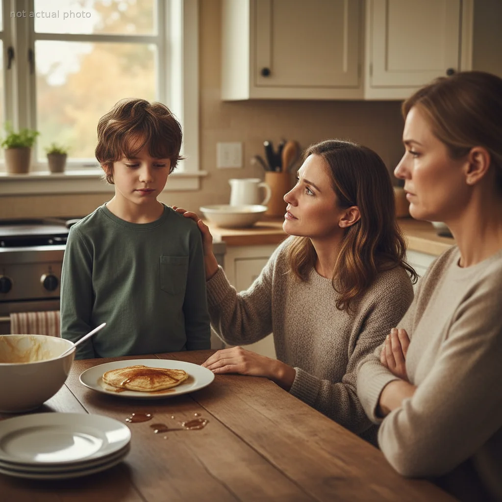 Woman Calls Out Sister-In-Law’s Parenting After 8-Year-Old Nephew Apologizes for a Messy Pancake