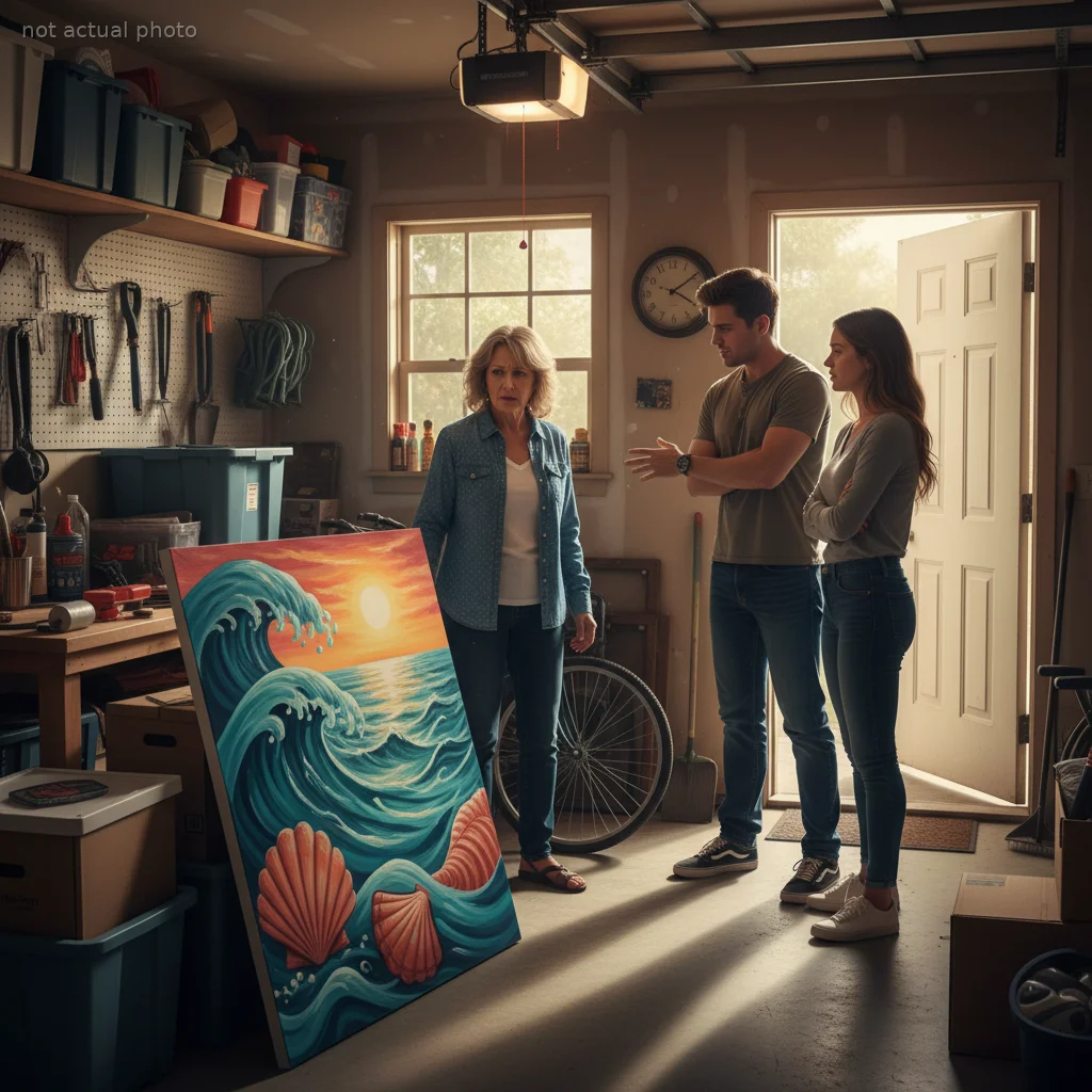 Mother-In-Law Hides Daughter-In-Law's Artwork in the Garage, Now Her Son is Demanding an Apology