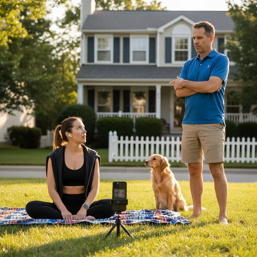 Homeowner Kicks Out a Stranger Doing Yoga on His Lawn, Now He's Wondering if He Overreacted