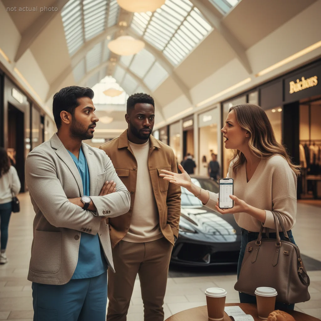 This Man Nuked His Friendship in the Middle of a Mall After Being Accused of Being a Gold Digger