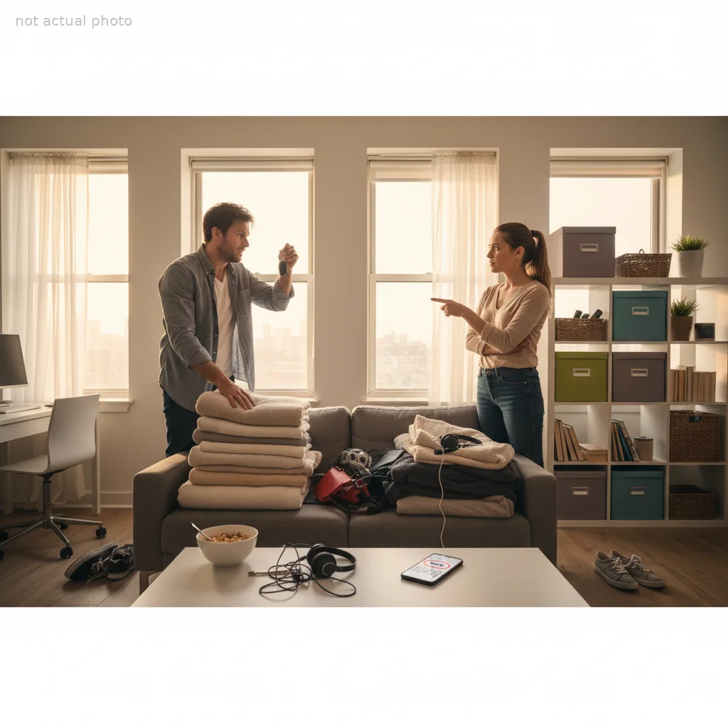 His Girlfriend Insisted on "Organizing" His Apartment. Now He Wants Her to Stop.