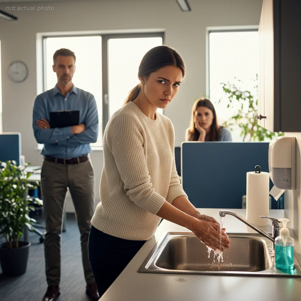 Woman Refuses to Stop Washing Her Hands After Coworker Tries to Ban Office Scents