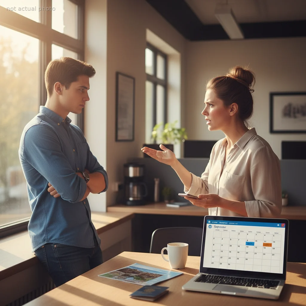 Coworker Demands This Man Cancel His Vacation Because 'Kids Come First'—He Says No