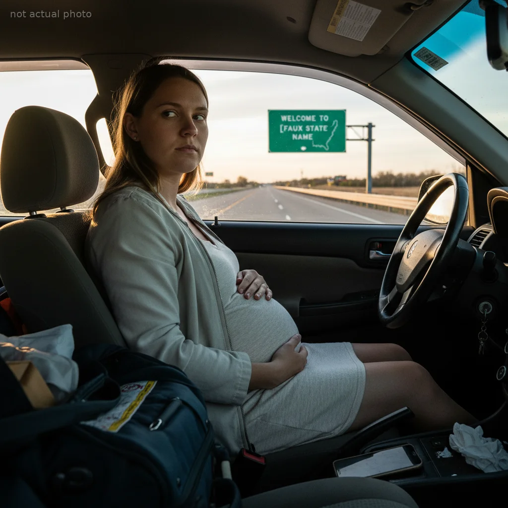 Mom Secretly Flees Across State Lines to Give Birth After Finding Husband's Hidden Texts