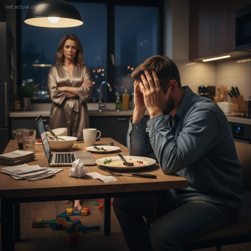 He Works 12-Hour Days While His Wife Demands Expensive Dinners, Now He Regrets Ever Starting A Family