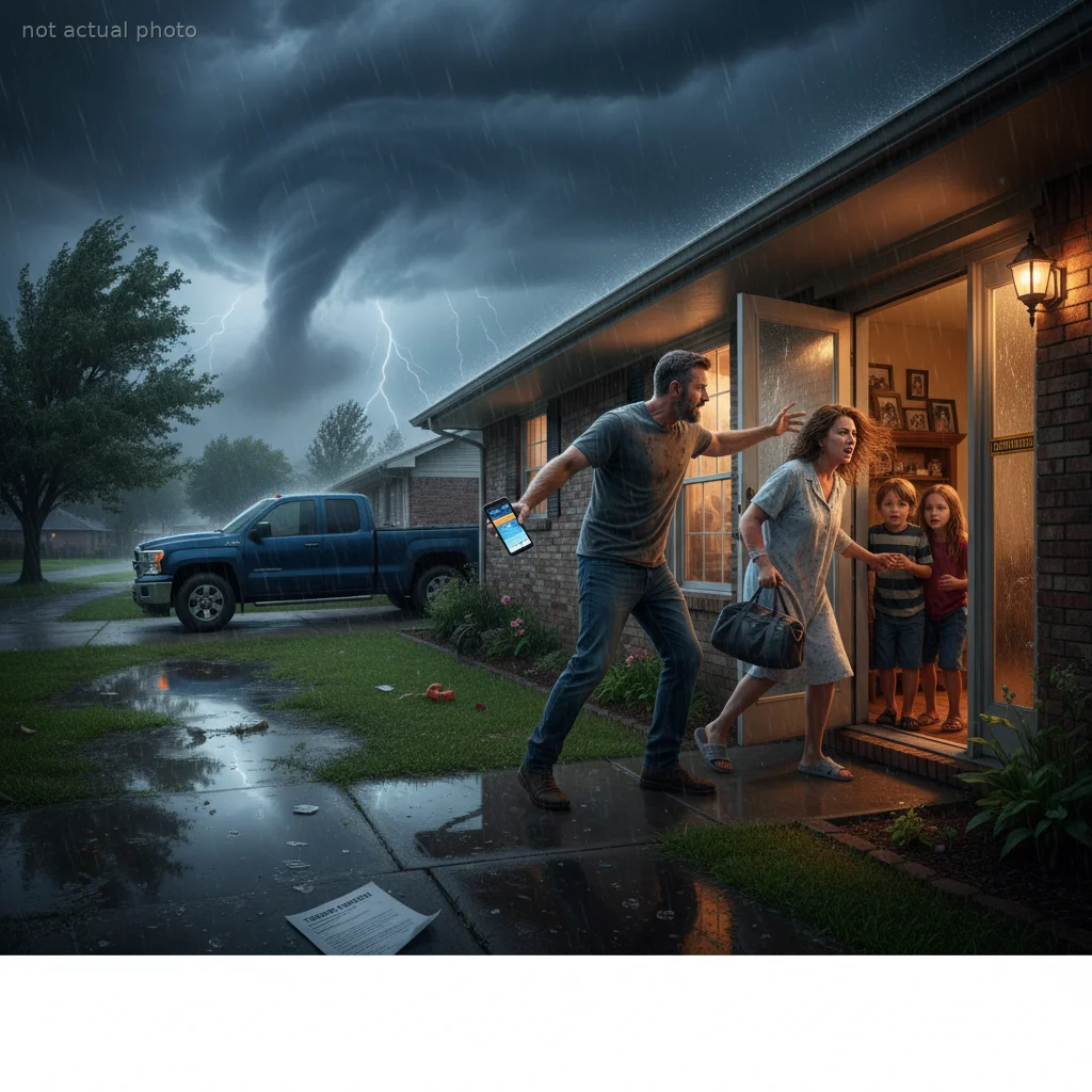 Man Kicks Cheating Ex-Wife Out During a Tornado Warning After Years of Staying for His Stepkids